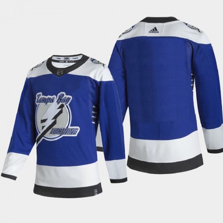 Tampa Bay Lightning tröja Blank 2020-21 Reverse Retro Authentic - NHL Tröjor Herr